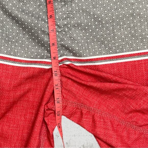 O’Neill Red & Grey Polkadot Surf Swim Board Shorts Size 34 - Picture 9 of 10